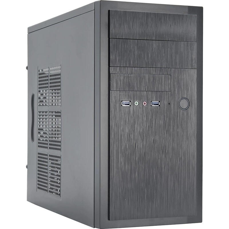 Корпус Chieftec HT-01B, без БЖ, 2xUSB3.0, mATX, Black