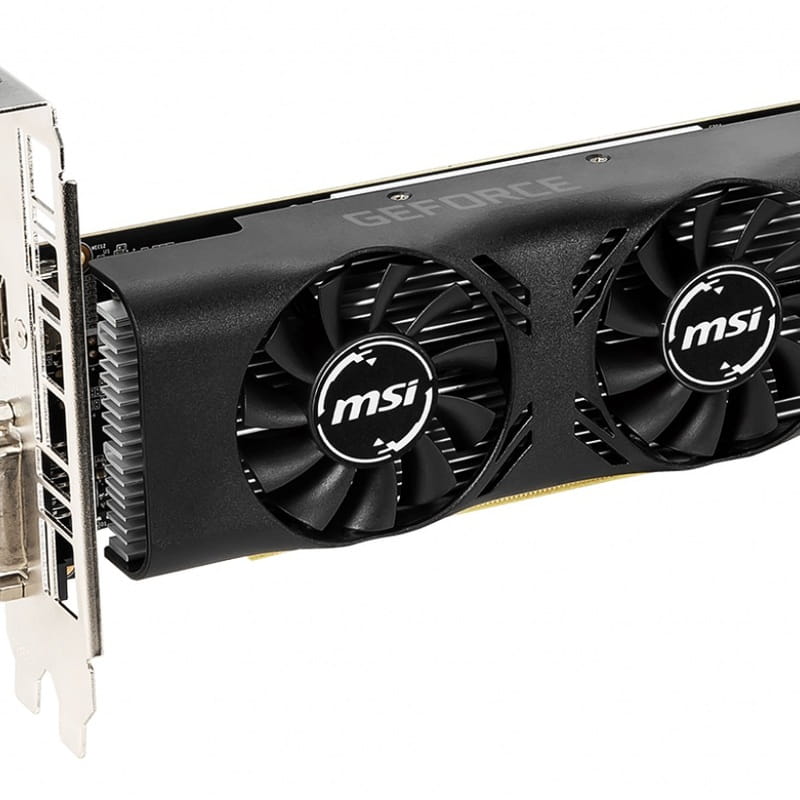 Видеокарта GF GTX 1650 4GB GDDR5 Low Profile OC MSI (GeForce GTX 1650 4GT LP OC)