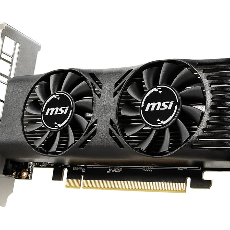 Видеокарта GF GTX 1650 4GB GDDR5 Low Profile OC MSI (GeForce GTX 1650 4GT LP OC)