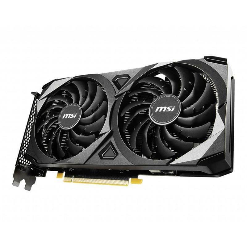 Видеокарта GF RTX 3060 Ti 8GB GDDR6 Ventus 2X OCV1 MSI (GeForce RTX 3060 Ti VENTUS 2X 8G OCV1 LHR)