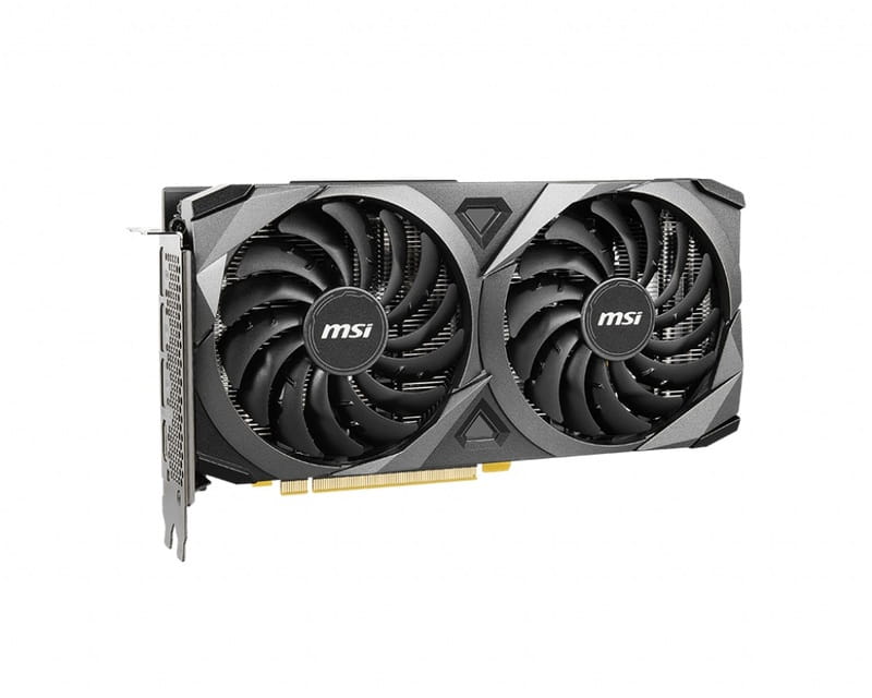 Видеокарта GF RTX 3050 8GB GDDR6 Ventus 2X OC MSI (GeForce RTX 3050 VENTUS 2X 8G OC)