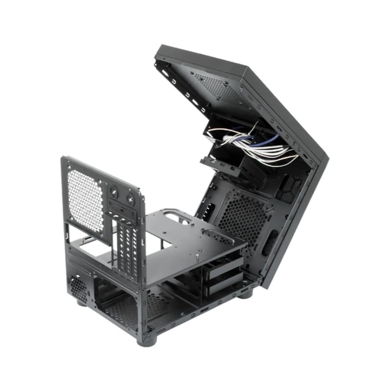 Корпус Chieftec Gaming Cube CI-01B-OP, Без БП, 2xUSB3.0, Black