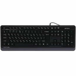 Клавіатура A4Tech FK10 Ukr Grey