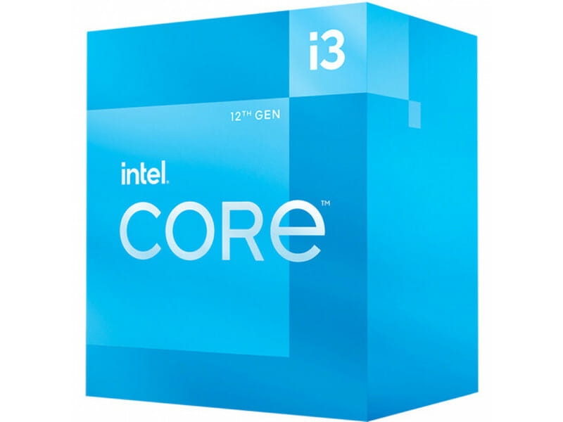 Процессор Intel Core i3 12100 3.3GHz (12MB, Alder Lake, 60W, S1700) Box (BX8071512100)
