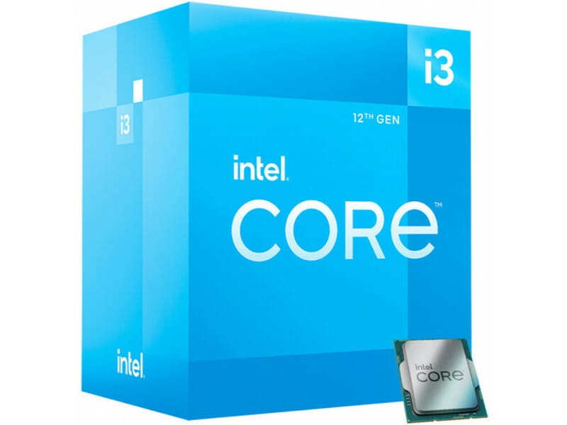 Процессор Intel Core i3 12100 3.3GHz (12MB, Alder Lake, 60W, S1700) Box (BX8071512100)