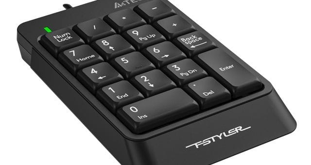 Цифровой клавиатурный блок A4Tech FK13P Black