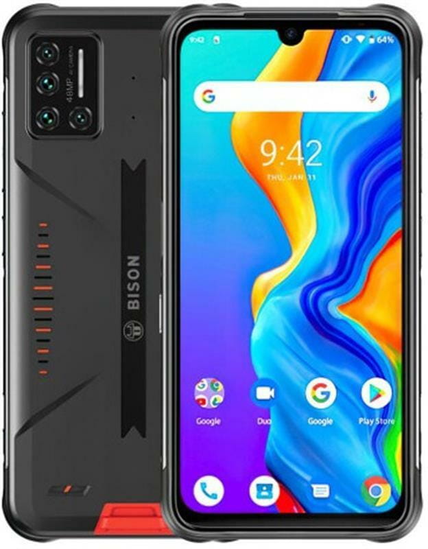 Смартфон Umidigi Bison 8/128GB Dual Sim Lava Orange_
