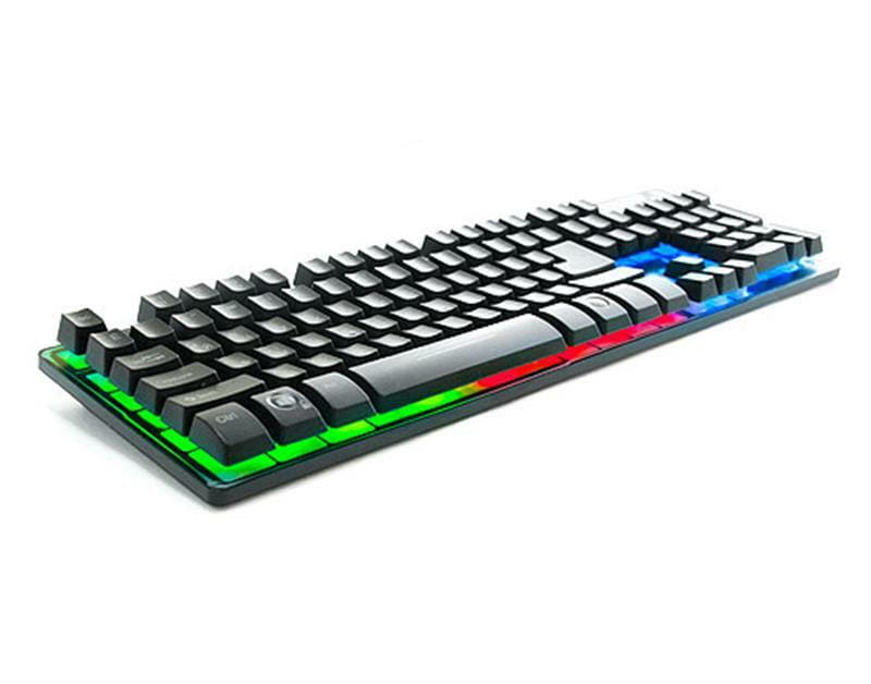 Клавіатура REAL-EL Comfort 7090 Backlit Ukr Black USB
