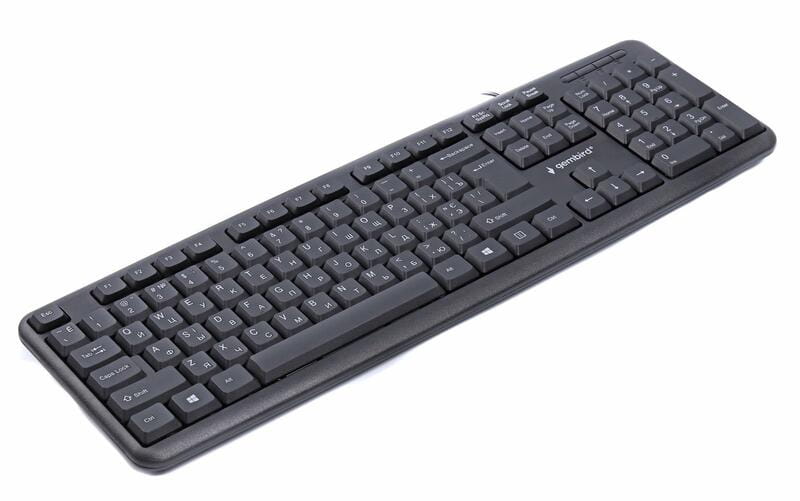 Клавиатура Gembird KB-U-103-UA Ukr Black