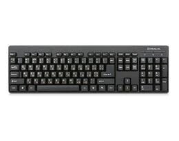 Клавіатура REAL-EL Standard 502 Ukr Black