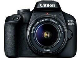 Дзеркальна фотокамера Canon EOS 4000D + объектив 18-55 DC III Black (3011C004)
