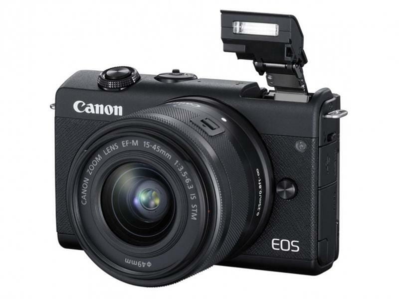 Дзеркальна фотокамера Canon EOS M200 + объектив 15-45 IS STM Black (3699C027)