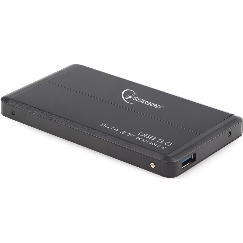 Внешний карман Gembird SATA HDD 2.5", USB 3.0, Black (EE2-U3S-2)