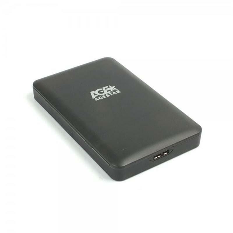 Внешний карман AgeStar SATA HDD 2.5", USB 3.1, Black (31UBCP3)