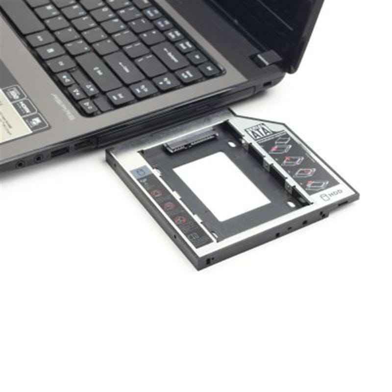 Адаптер HDD 2.5" для ноутбука у відсік CD-ROM Gembird MF-95-02 (12.7 мм)