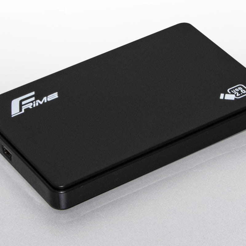 Внешний карман Frime SATA HDD/SSD 2.5", USB 2.0, Plastic, Black (FHE10.25U20)
