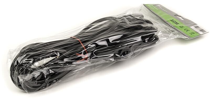 Удлинитель PowerPlant JY-3021/10 (PPEA08M100S1) 1 розетка, 10 м, черный