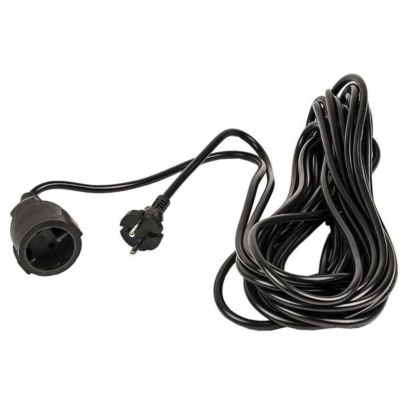 Удлинитель PowerPlant JY-3021/10 (PPEA08M100S1) 1 розетка, 10 м, черный