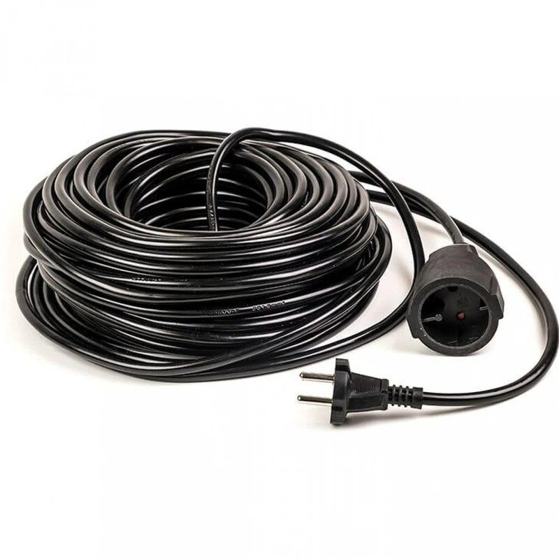 Подовжувач PowerPlant JY-3021/30 (PPEA10M300S1) 1 розетка, 30 м, чорний