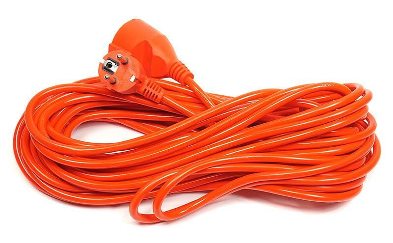 Удлинитель PowerPlant JY-3024/15 (PPCA08M150S1) 1 розетка, 15 м, оранжевый