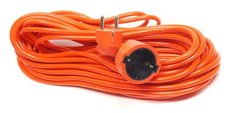 Удлинитель PowerPlant JY-3024/15 (PPCA08M150S1) 1 розетка, 15 м, оранжевый