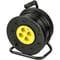 Фото - Фильтр питания PowerPlant (PPRA16M50S4L) 4 розетки, 50 м, морозостойкий, черный, на катушке | click.ua