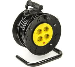 Купити Фільтр живлення PowerPlant JY-2000/20 (PPRA08M200S4) 4 розетки, 20 м, чорний, на котушці Фільтр живлення PowerPlant JY-2000/20 (PPRA08M200S4) 4 розетки, 20 м, чорний, на котушці