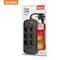 Фото - Фільтр живлення СolorWay (CW-CHE64B) 6 розеток, 4xUSB, 2м, Black | click.ua