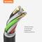 Фото - Фільтр живлення СolorWay (CW-CHE64B) 6 розеток, 4xUSB, 2м, Black | click.ua