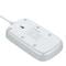 Фото - Фільтр живлення ColorWay CW-CHU44QW 4 розетки, 4 USB (1QC3.0+3 AUTO ID), 1.8 м, білий | click.ua