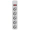 Фото - Фильтр питания Maxxter 5 розеток 3м (SPM5-G-10G) серый | click.ua