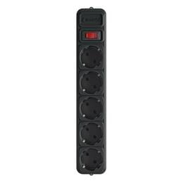 Купить Фильтр питания Gembird Power Cube 5 розеток 1.8 м (SPG5-X-6B) для ИБП,черный Фильтр питания Gembird Power Cube 5 розеток 1.8 м (SPG5-X-6B) для ИБП,черный