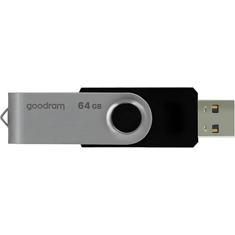 Флеш-накопитель USB2.0 64GB Goodram UTS2 (Twister) Black (UTS2-0640K0R11)