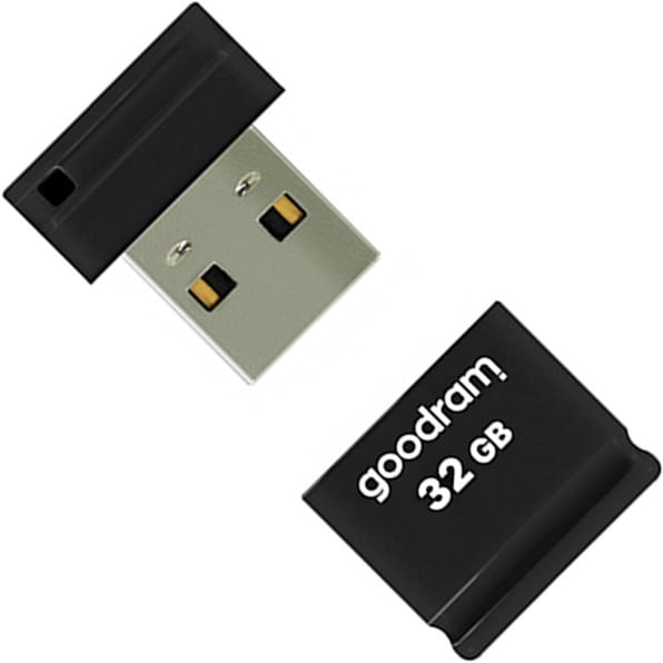 Флеш-накопитель USB2.0 32GB Goodram UPI2 (Piccolo) Black (UPI2-0320K0R11)