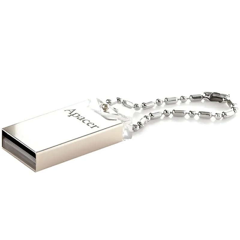 Флеш-накопичувач USB 32GB Apacer AH111 Silver/Crystal (AP32GAH111CR-1)