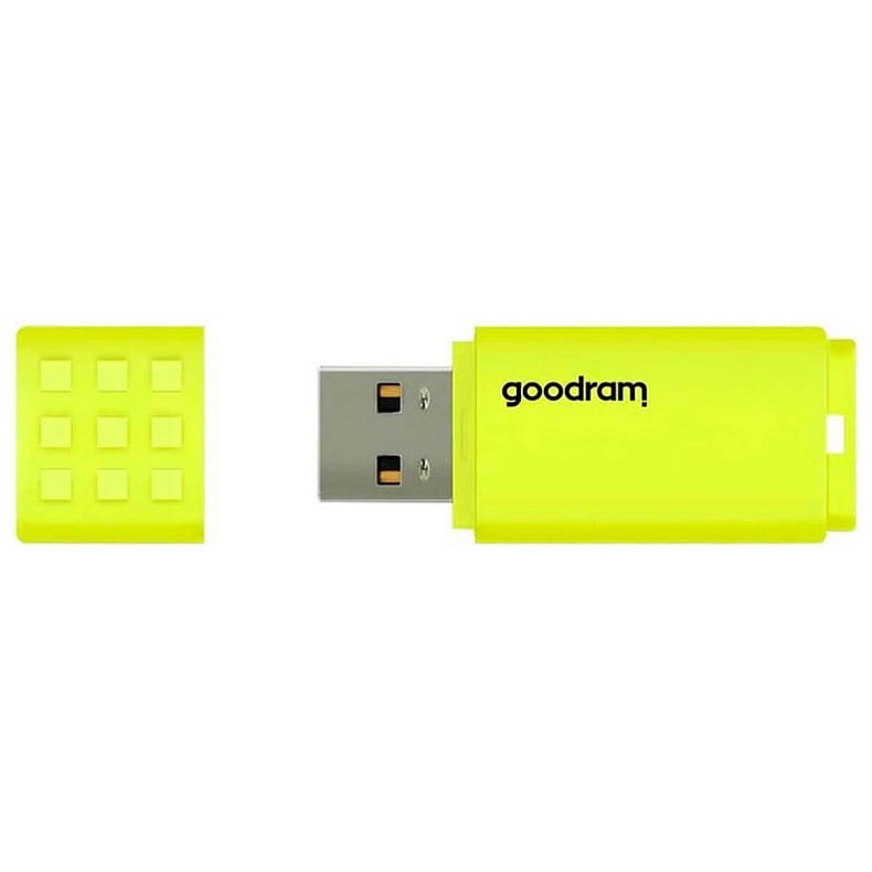 Флеш-накопитель USB2.0 64GB Goodram UME2 Yellow (UME2-0640Y0R11)