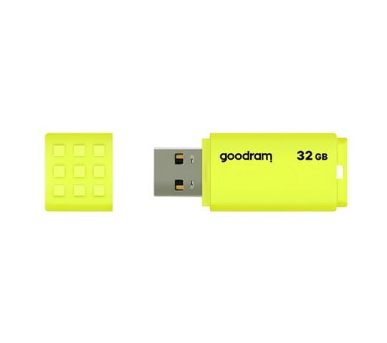 Флеш-накопитель USB2.0 32GB GOODRAM UME2 Yellow (UME2-0320Y0R11)