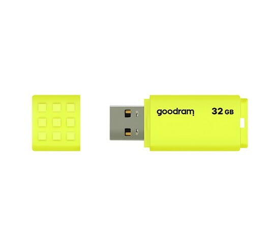 Флеш-накопитель USB2.0 32GB Goodram UME2 Yellow (UME2-0320Y0R11)