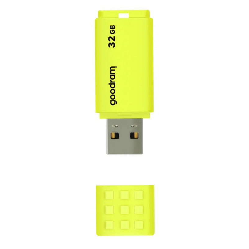 Флеш-накопитель USB2.0 32GB Goodram UME2 Yellow (UME2-0320Y0R11)