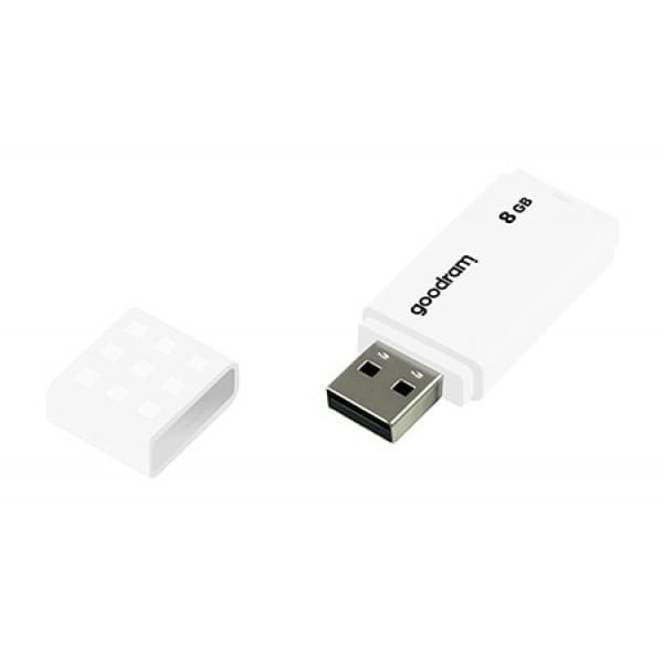 Флеш-накопитель USB2.0  8GB Goodram UME2 White (UME2-0080W0R11)