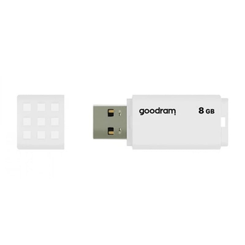 Флеш-накопитель USB2.0  8GB Goodram UME2 White (UME2-0080W0R11)