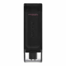 Флеш-накопичувач USB3.2 128GB Type-C Kingston DataTraveler 70 Black (DT70/128GB)
