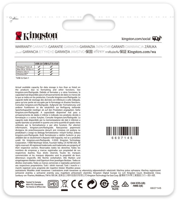Флеш-накопитель USB3.2 128GB Type-C Kingston DataTraveler 70 Black (DT70/128GB)