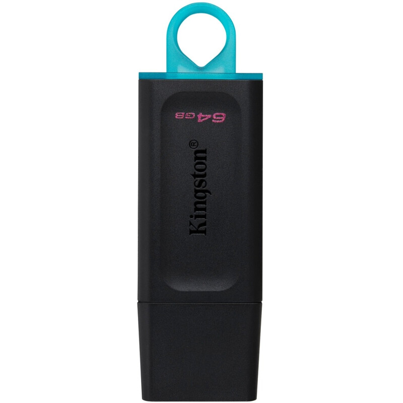 Флеш-накопитель USB3.2 64GB Kingston DataTraveler Exodia Black/Teal (DTX/64GB)