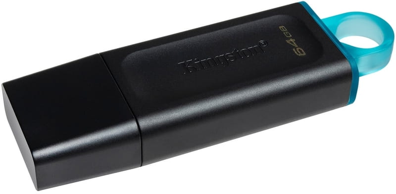 Флеш-накопитель USB3.2 64GB Kingston DataTraveler Exodia Black/Teal (DTX/64GB)