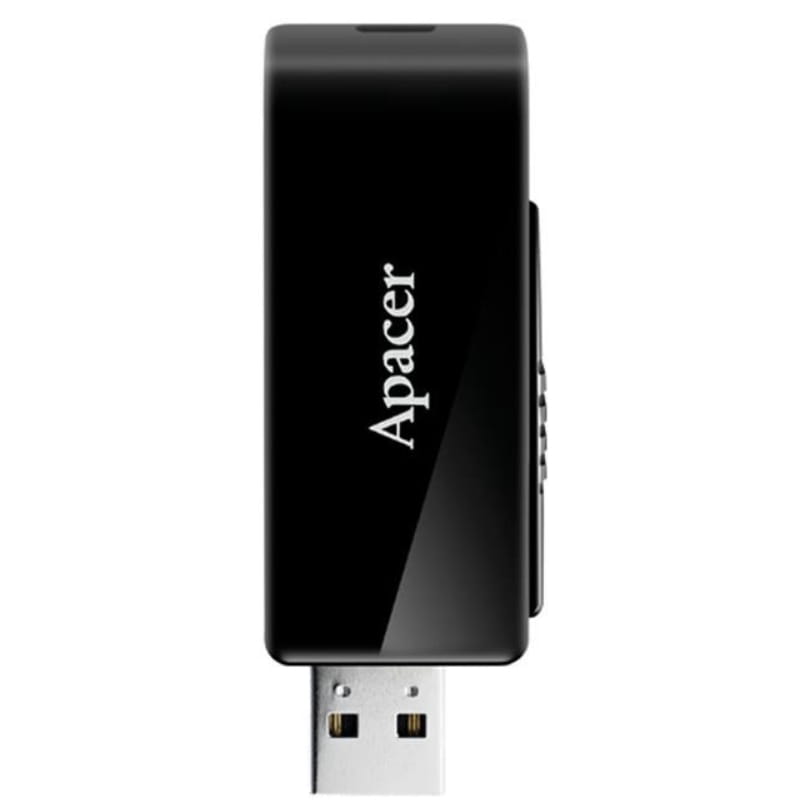 Флеш-накопичувач USB3.2 128GB Apacer AH350 Black (AP128GAH350B-1)