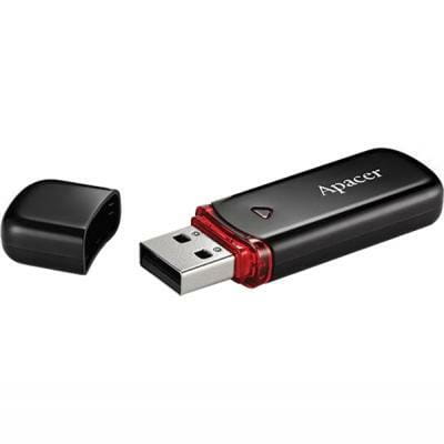 Флеш-накопитель USB 32GB ApAcer AH333 black (AP32GAH333B-1)