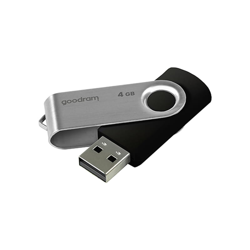 Флеш-накопитель USB  4GB GOODRAM UTS2 (Twister) Black (UTS2-0040K0R11)
