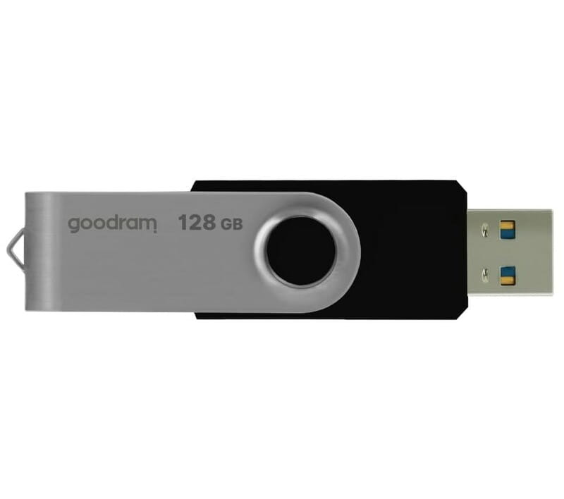 Флеш-накопитель USB3.2 128GB GOODRAM UTS3 (Twister) Black (UTS3-1280K0R11)