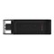 Фото - Флеш-накопичувач USB3.2 64GB Type-C Kingston DataTraveler 70 Black (DT70/64GB) | click.ua